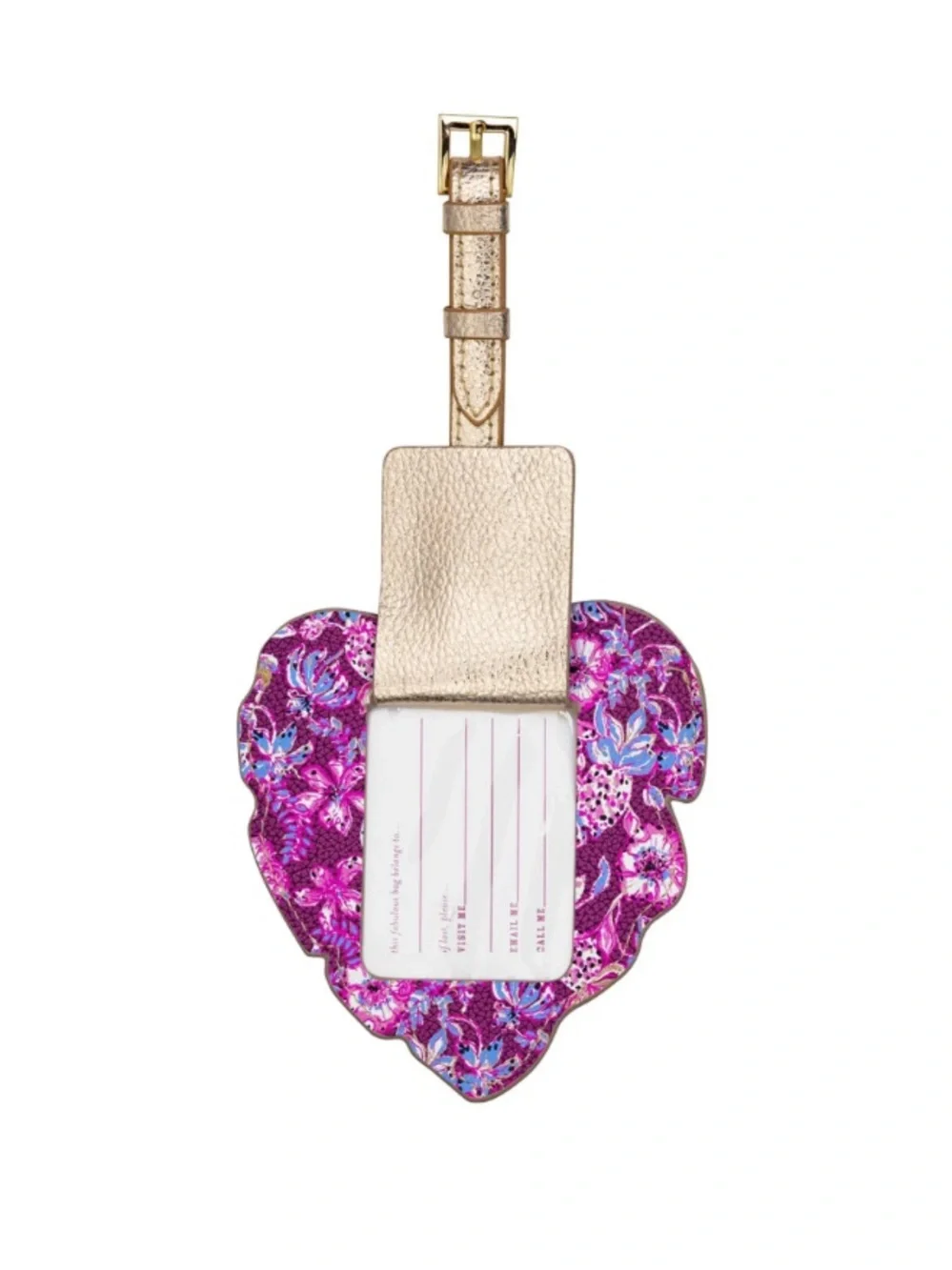 Lilly Pulitzer Luggage Tag - Amarena Cherry